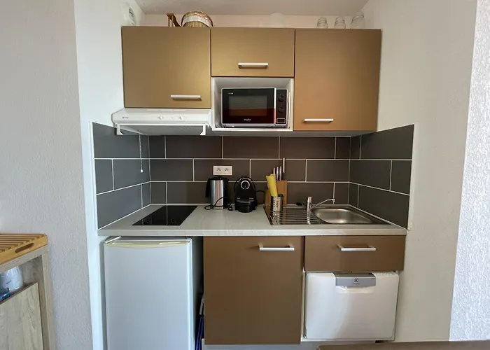 2p à Avec Piscine, Clim, Parking Et Proche Plages - Fr-1-338-556 Apartamento